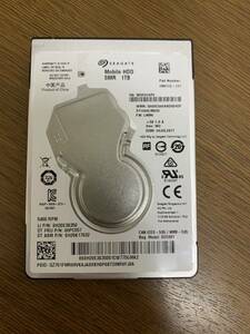 【動作保証】Seagate 2.5インチHDD　1TB　【管：22】