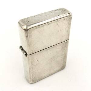 2.9KI-E1158★ZIPPO STERLING SILVER★ジッポー ジッポ スターリング 2004年製 シルバー シンプル 無地 コレクター ヴィンテージ DG5/EA0