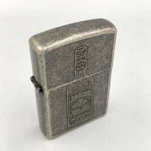 2.14SA-E1172★ZIPPO★JIM BEAM ジッポ ジッポー シルバー 1999年製 オイルライター lighter 喫煙具 DA0/DB2