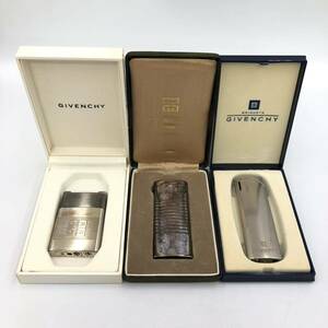 2.21MZ-E1217★GIVENCHY ガスライター 3点★ジバンシー ジバンシィ lighter ブランド 喫煙具 DC0/DD5