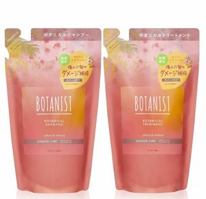 [2024年春限定] BOTANIST ボタニスト シャンプー & トリートメント詰め替え【ダメージケア】 サクラとミモザの香り