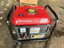 新品、エンジン発電機 BRONCO MD1500R レジャー キャンプ 災害用へ 100V-750W_画像1