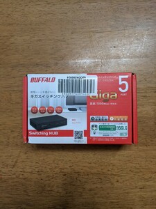 IY0246 BUFFALO/ギガスイッチングハブ/LSW4-GT-5NS/BK/5ポート/バッファロー 現状品 