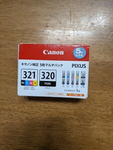 IY0252 Canon/純正5色マルチパック/インクカートリッジ/BK/C/M/Y/PGBK キャノン 現状品 JUNK