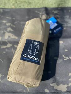 新品 Helinox ヘリノックス　ground chair グラウンドチェア　コヨーテタン