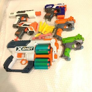 ナーフ NERF　エックスショット　6丁セット