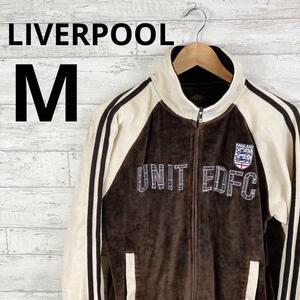 希少　LIVERPOOL UNITEDFC ENGLAND トラックジャケット　M サッカー　フットサル　ヴィンテージ　ジャージ