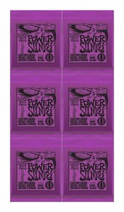 即決◆新品◆送料無料ERNIE BALL 2220×6(POWERSLINKY11-48/メール便