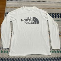 THE NORTH FACE[ザ・ノースフェイス] 長袖カットソー ロンT L/S GTDロゴクルー メンズ Mサイズ ランニング トレラン 登山_画像1