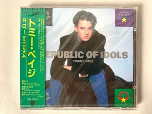 未開封 見本品 プロモ トミー・ペイジ TOMMY PAGE R.O.I REPUBLIC OF IDOLS