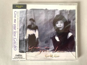 未開封 見本品 ケース割れ Galbo ガルボ Give Me Your Love プロモ