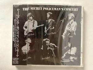 未開封 見本品 THE SECRET POLICEMAN'S CONCERT シークレット・ポリスマンズ・コンサート Jeff Beck Eric Clapton Sting Phil Collins