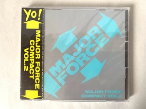 未開封 見本品 MAJOR FORCE COMPACT VOL.2 プロモ盤 藤原ヒロシ 中西俊夫 ECD 屋敷豪太