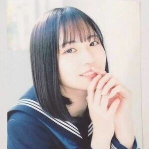 ●日向坂46 正源司陽子 　個別セーラー服グラビアカット 生写真 L判 １枚 レア非売品◯保護して発送します。 