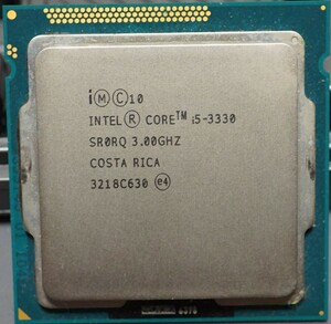 【動作確認済】Intel Core i5 3330 LGA1155 本体のみ 