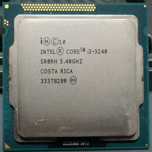 【動作確認済】Intel Core i3 3240 LGA1155 本体のみ 