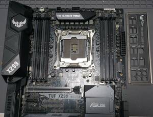 【動作確認済】ASUS TUF X299 MARK2 LGA2066 IOパネル付属