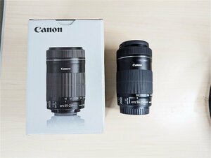 1円スタート 開封のみ Canon EF-S 55-250mm f4-5.6 IS STM EF-Sマウント