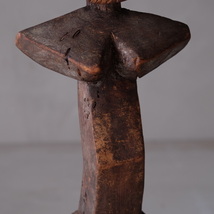 02849 アフリカ ガーナ アシャンティ族 アクワバ人形 / 木像 木彫 アート プリミティブ 古道具_画像8