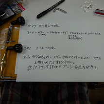 アルミ 30mm 黒金 ゴメクサス パワー ハンドル ノブ ダイワ シマノ 向け 汎用 4mmタイプ AS30BKGD_画像7