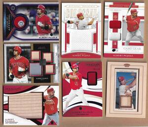 【A・プホルス】メモラ＆シリアル 豪華１１枚セット / TOPPS TRIBUTE & MUSEUM COLLECTION, PANINI IMMACULATE 他【ALBERT PUJOLS】