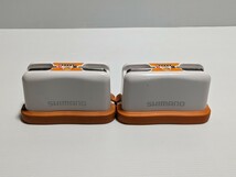 シマノ電力丸 10Ah 電動リール 充電式リチウムイオンバッテリー 日本製品　合計2個 ジャンク　_画像1