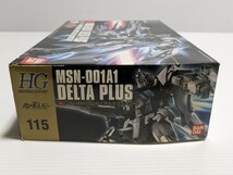 新品 BANDAI バンダイ　プラモデル　機動戦士ガンダムUC HG MSN-001A1 デルタプラス　 1/144 新品_画像4