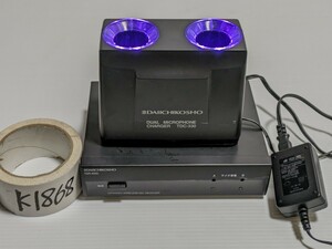 DAICHIKOSHO 第一興商 充電器セット TDC330 TDR-4000 3A-124DA12 カラオケ 日本製品　ジャンク扱い 　　