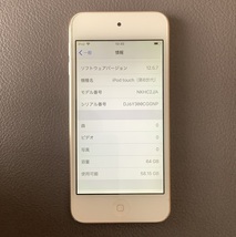 第6世代 64GB ipod touch ゴールド_画像5