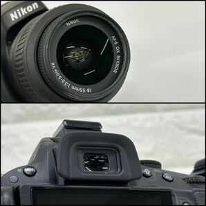 A665(60) Nikon ニコン D5100 デジタル一眼レフカメラ レンズ AF-S DX NIKKOR 18-55mm 1:3.5-5.6G VR 【ジャンク】の画像8