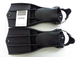 【2020良品】apeks RK3　FINS（L）BK