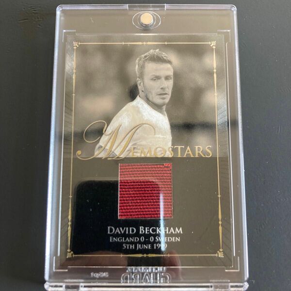 David Beckham ベッカム 代表試合着用ジャージーカード サッカーカード