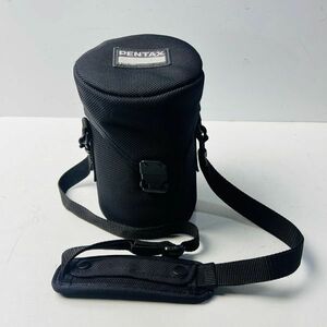 PENTAX ペンタックス 純正 レンズケース S110-160 ＋ ストラップ付き 中古