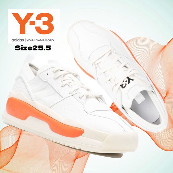 【新品】Y-3ワイスリー★ホコリⅢ レザースニーカー