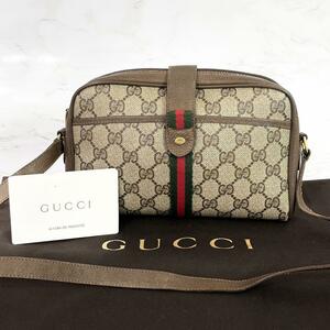 GUCCI グッチ シェリー ショルダーバッグ GG柄 インターロッキング　0722082