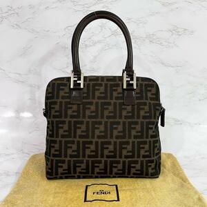 フェンディ FENDI ハンドバッグ ズッカ柄 ブラウン 1795405