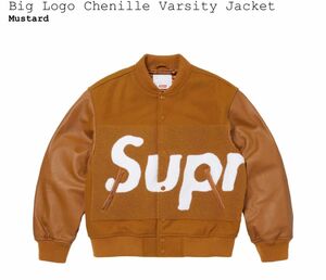 Supreme Big Logo Chenille Varsity Jacket L