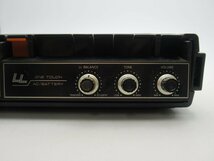 C435◆ナショナル National MODEL RQ-459 LLカセットレコーダー LL ONE TOUCH AC/BATTERY カセットテープ 木目調 昭和レトロ_画像3