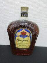 ☆未開栓　古酒☆　Crown Royal クラウン ローヤル 1000ml 箱＆巾着入り　40%　ウイスキー　＃35172_画像1