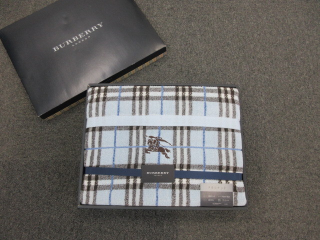 Yahoo!オークション -「burberry バーバリー タオルケット 