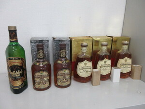 【ウイスキー6点おまとめ出品】Glenfiddich 8年 ピュアモルト CHIVAS REGAL 12年 1801 PRESIDENT スペシャルリザーブ ウイスキー #35494～