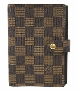 ルイヴィトン 手帳カバー 6穴 アジェンダ PM R20700 ダミエ エヌべ レディース Louis Vuitton [0502]