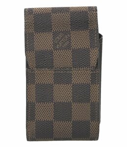 ルイヴィトン シガレットケース エテュイ シガレット N63024 ダミエ エベヌ メンズ Louis Vuitton [0502]