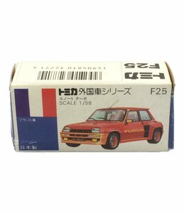 ミニカー ルノー 5 ターボ トミカ 1/58 タカラトミー [0502]