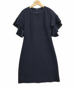 美品 エリータハリ 半袖ワンピース レディース US0 XS以下 ELIE TAHARI [0502]