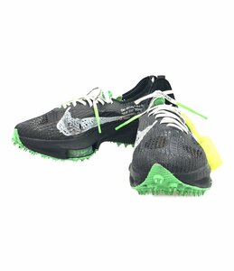 美品 ナイキ OFF-WHITE ローカットスニーカー AIR ZOOM TEMPO NEXT% CV0697-001 メンズ 27 L NIKE [0502]