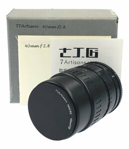 訳あり 交換用レンズ TTArtisan 40mm F2.8 ソニー用 [0502]