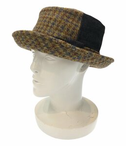 美品 ハット UNCOMMON メンズ Harris Tweed [0502]