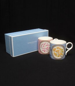 美品 ウェッジウッド マグカップ 2点セット TOKYO MUG WEDGWOOD [0402初]