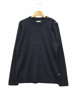 プチバトー クルーネック 長袖Tシャツ 肩ボタン付 レディース XL XL以上 PETIT BATEAU [0402初]